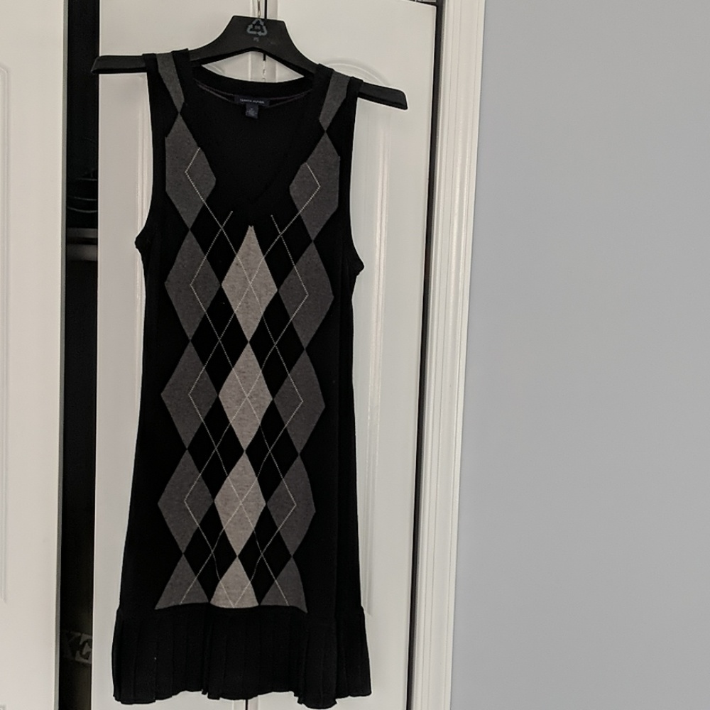 Tommy Hilfiger Argyle Sweater Dress